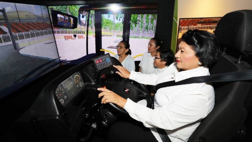 Yucatán revoluciona el transporte público en la entidad con su primera flotilla comandada por mujeres