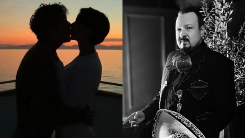 "Estoy con su tesoro": Nodal habla por primera vez de Pepe Aguilar y cómo es su relación tras su boda con Ángela Aguilar