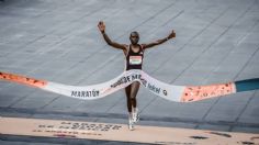 Maratón de la CDMX 2024: los kenianos Edwin Kiptoo y Fancy Chemutai ganan la competencia en la capital