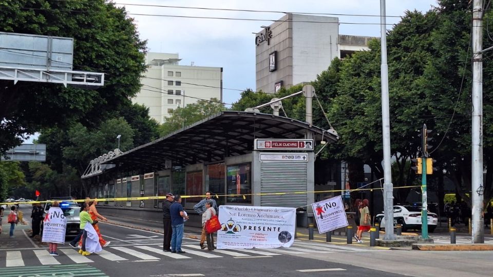 El servicio de la Linea 1 del Metrobús ya restableció el servicio.