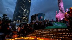 VIDEO: trabajadores del PJF protestan en el Ángel de la Independencia