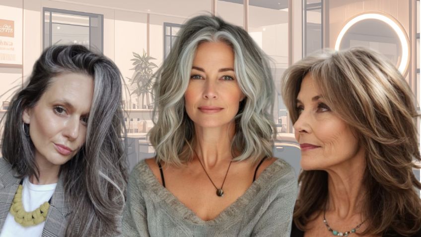 ¿Qué es el balayage invertido con "efecto natural" que te oculta las canas y te rejuvenece hasta 10 años?