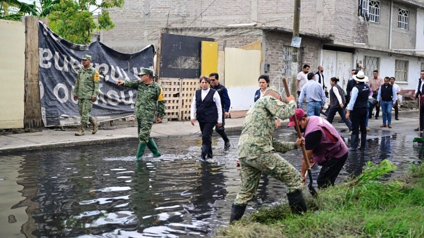 Coordinan Estado de México y gobierno federal acciones emergentes para familias afectadas en Chalco