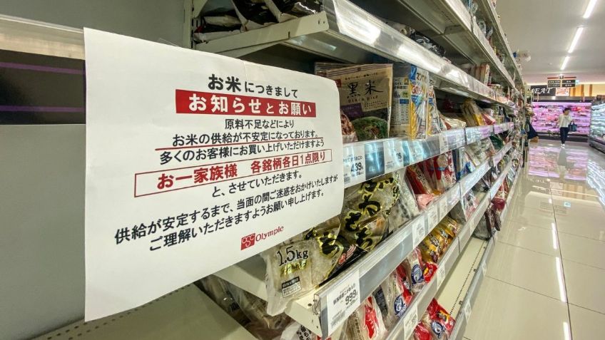 Japoneses dejan sin arroz supermercados por alerta de “megaterremoto”