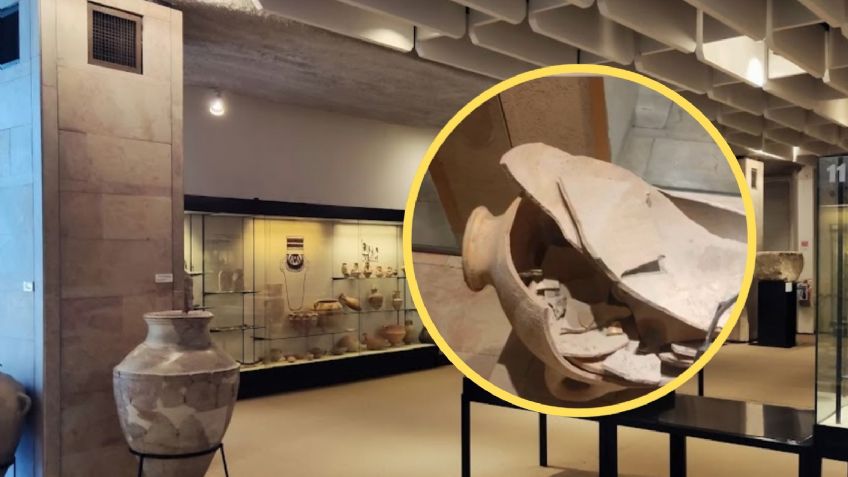 Un niño rompe vasija de 3,500 años de antigüedad en museo: quería ver si había algo en su interior