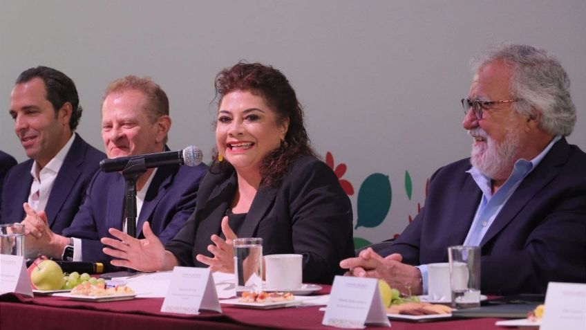 Clara Brugada promete trabajar con el sector empresarial para impulsar crecimiento económico de la CDMX