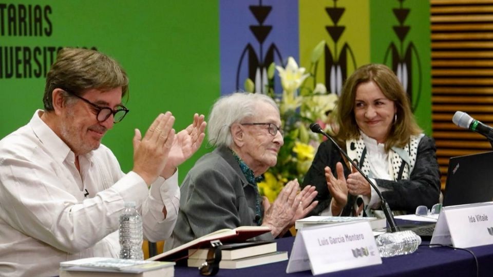 La centenaria poeta uruguaya Ida Vitale arrancó las actividades de la FILUNI