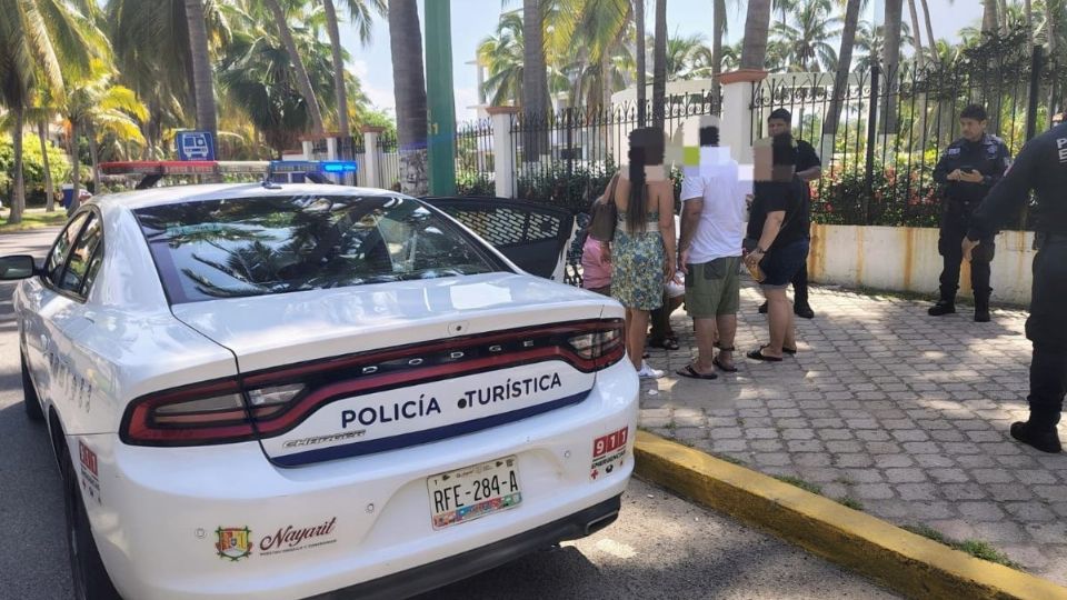 La Policía Turística ayudó a las víctimas de estos hechos