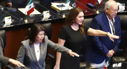 La senadora Mariela Gutiérrez rinde protesta como integrante de la LXVI y LXVII Legislatura