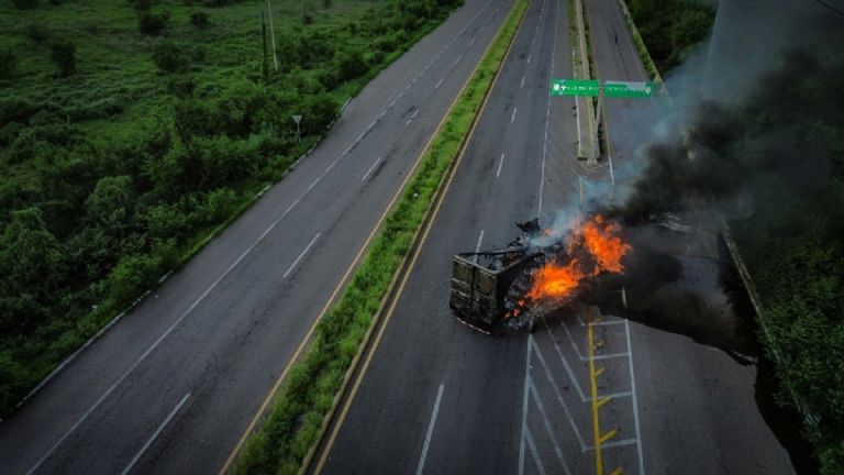 Los enfrentamientos armados en Culiacán siguieron este 11 de septiembre.