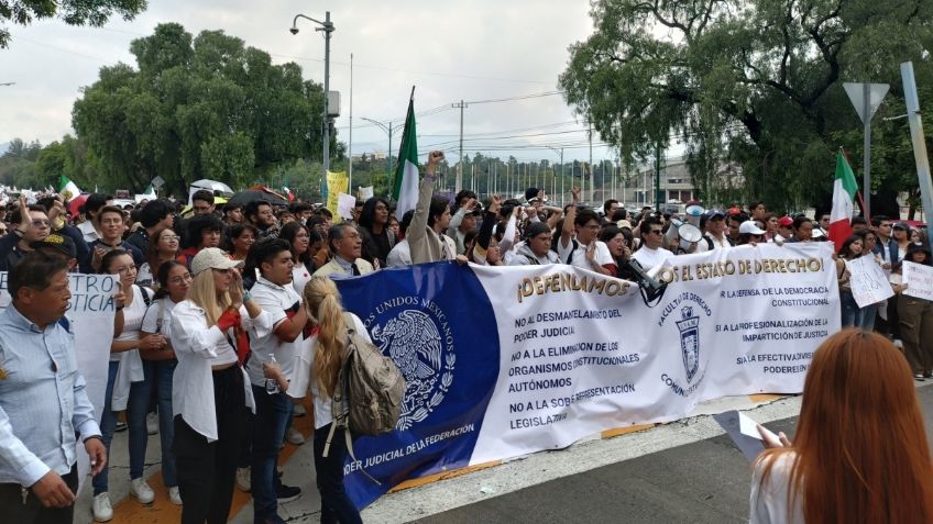 AMLO tras marcha de alumnos de la Facultad de Derecho de la UNAM: "Los están engañando"