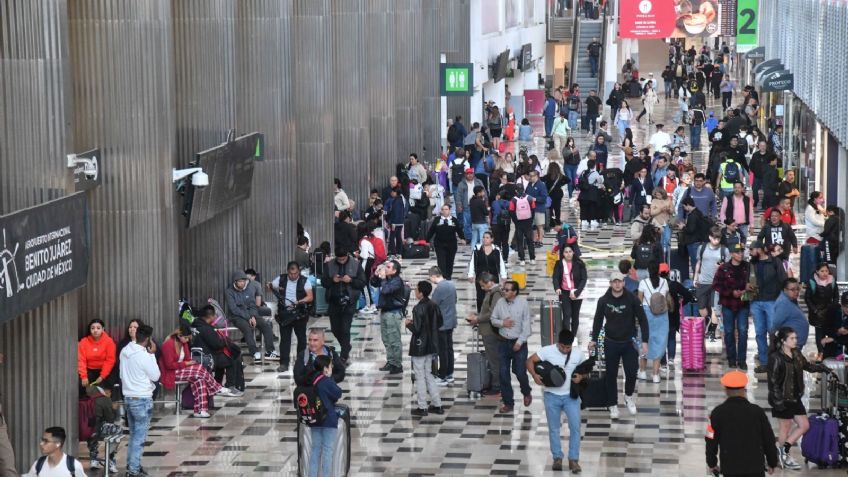 Desmantelan banda que traficaba droga desde el AICM hacia Europa oculta en latas de aerosol