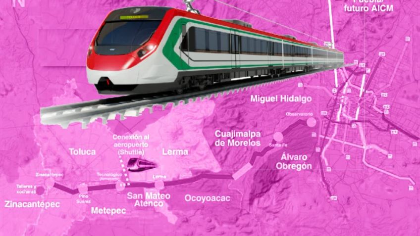 Tren Interurbano beneficia a 20 mil usuarios diarios desde Toluca hasta Santa Fe