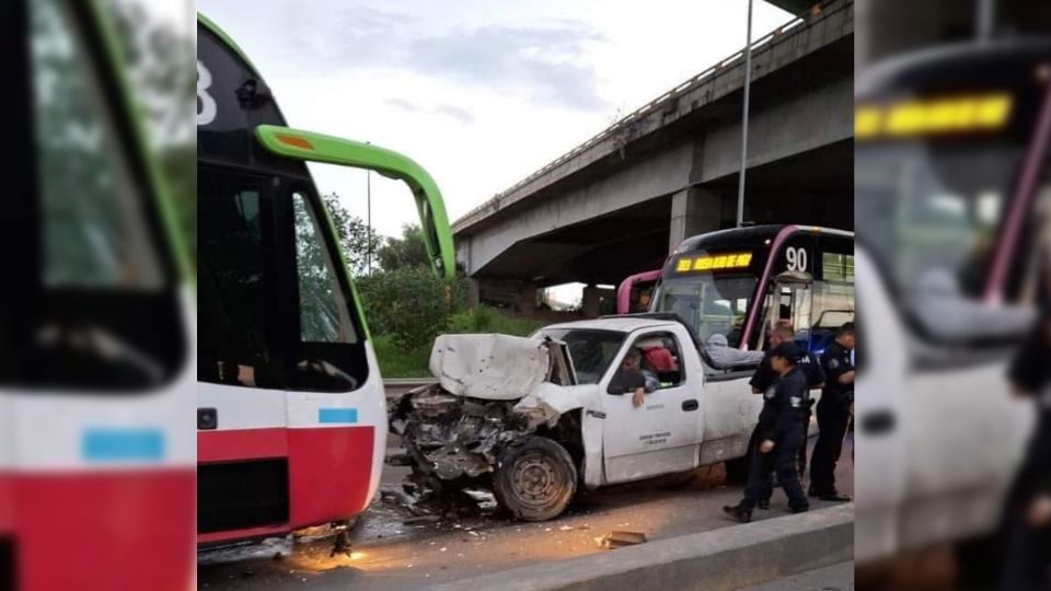 No hubo lesionados de gravedad producto de este accidente vial.