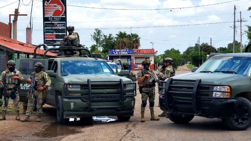 Enfrentamiento entre civiles y militares deja 5 muertos en Sinaloa