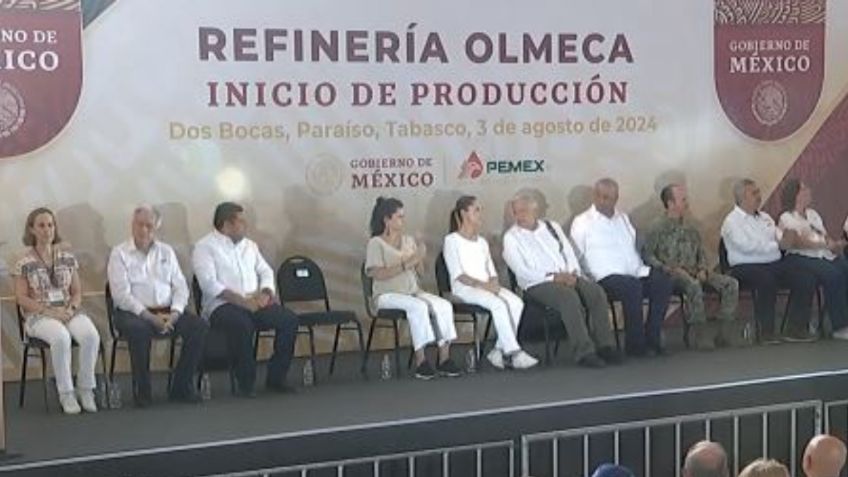 Refinería de Dos Bocas "Olmeca" inicia producción: sigue EN VIVO la conferencia de AMLO