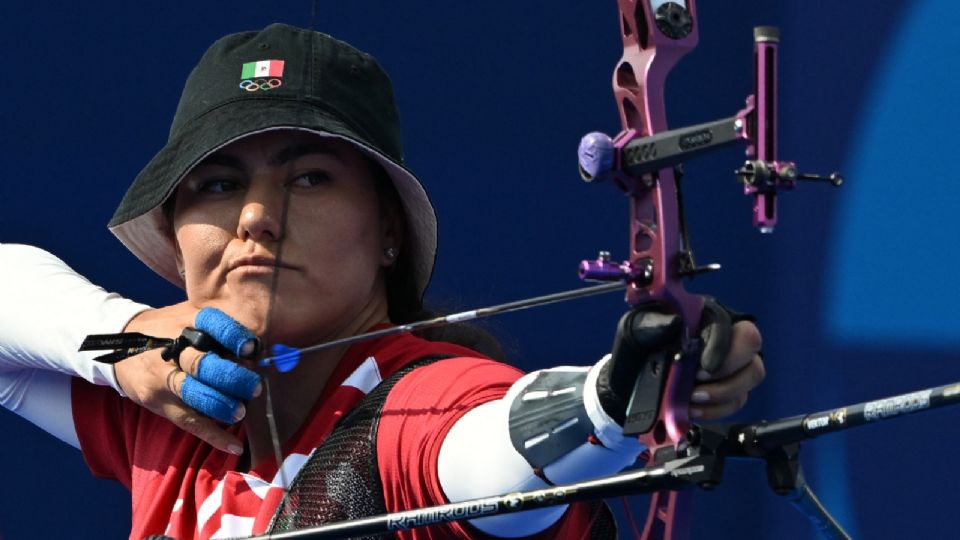 Alejandra Valencia avanzó a los cuartos de final de la prueba.