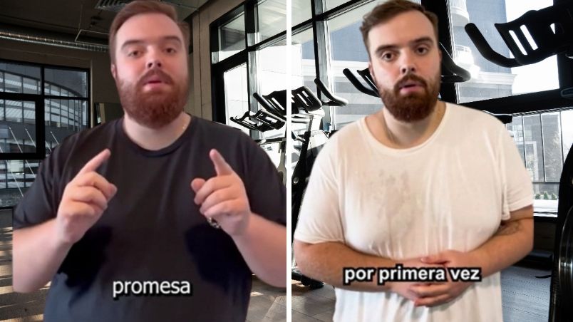 El famoso influencer ha estado mostrando su cambió fisico