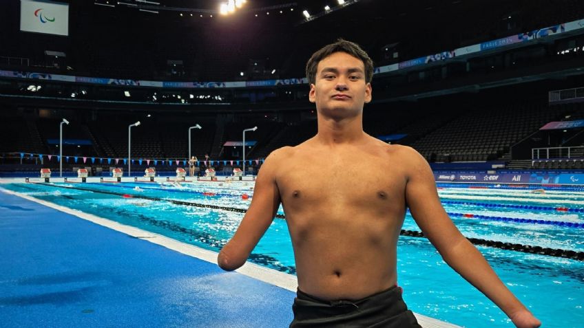 ¡Gana medalla de bronce! El nadador Ángel Camacho se lleva el tercer lugar en los Juegos Paralímpicos en 100 metros libres S4