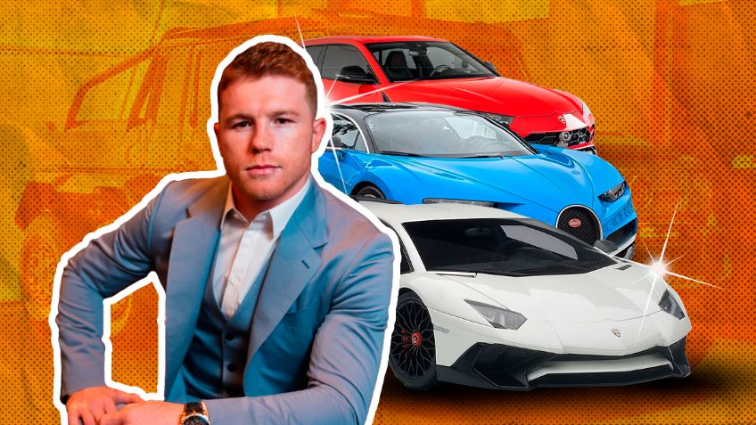 Canelo Álvarez supera más de 100 millones de pesos en coches: esta es la millonaria colección de autos del boxeador