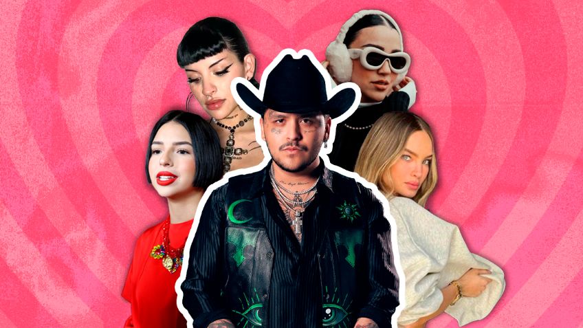 Christian Nodal enamoradizo y romántico, ellas fueron todas sus novias