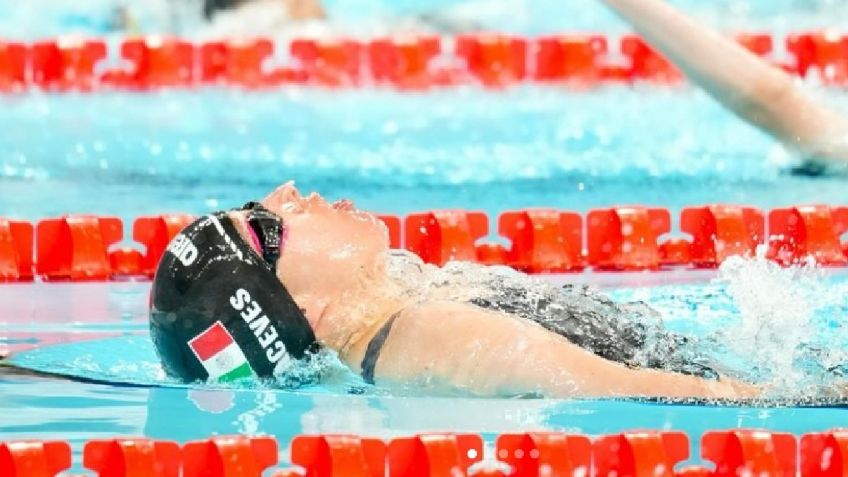 ¡Una más! Haideé Aceves Pérez gana su segunda medalla de plata en natación por la prueba 50m dorso S2