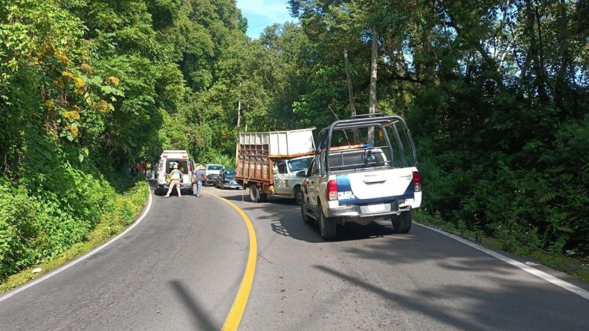 VIDEO: autobús cae en barranco de la carretera Huatusco-Coscomatepec, hay 4 muertos y más de 30 heridos