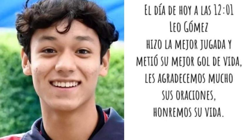 Fallece Leo Gómez Garduño, futbolista de 16 años que fue alcanzado por un rayo en Morelos