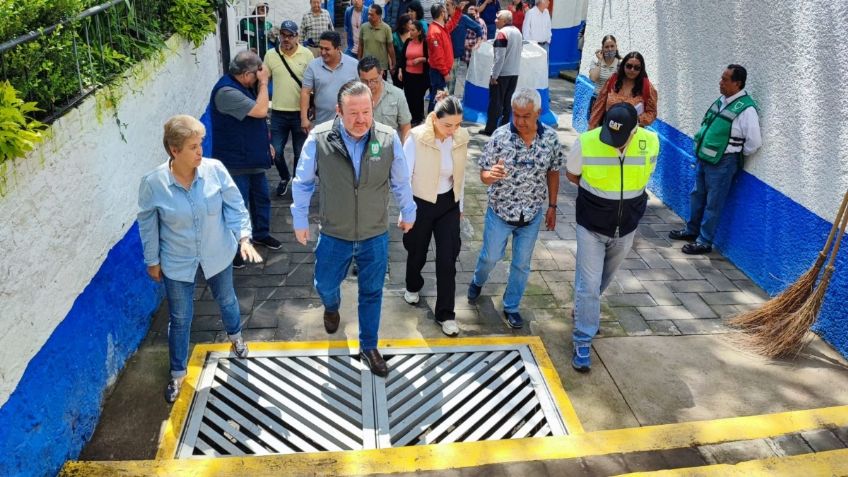 Alcaldía La Magdalena Contreras entrega construcción concluida del Cárcamo en la Colonia Puente Sierra