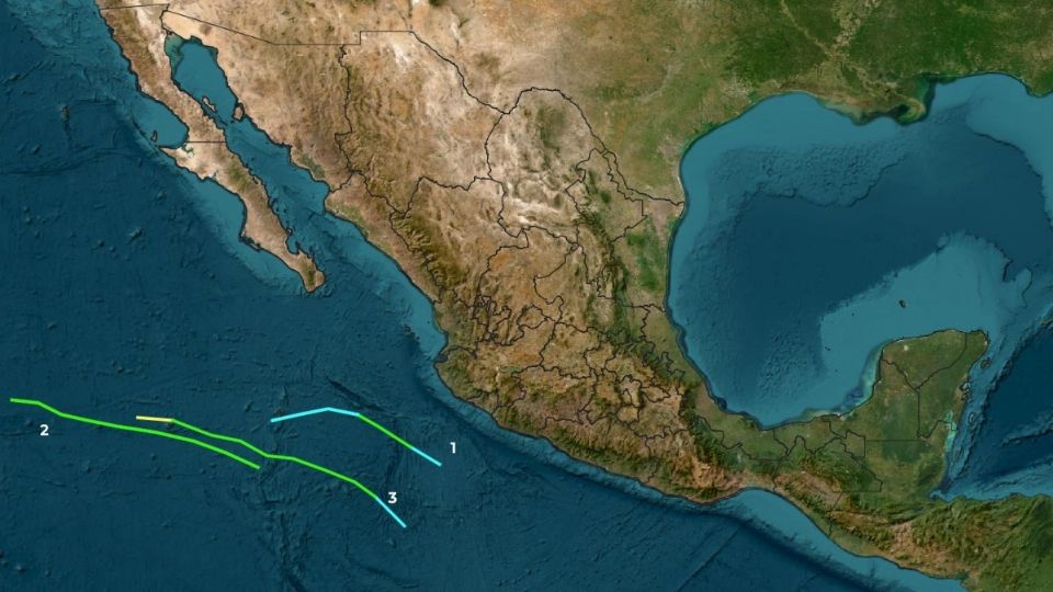 Las autoridades meteorológicas le darán seguimiento al sistema.