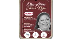 ¿Quién es Olga Leticia Chávez Rojas, conoce a la próxima diputada?