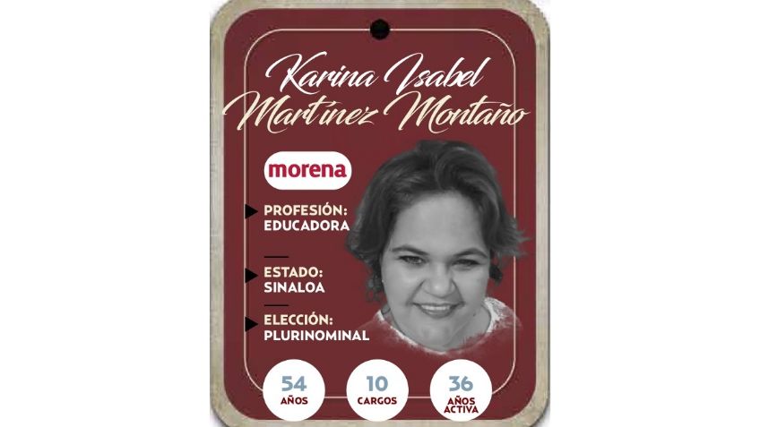 ¿Quién es Karina Martínez Montaño? Diputada por Representación Proporcional de Morena