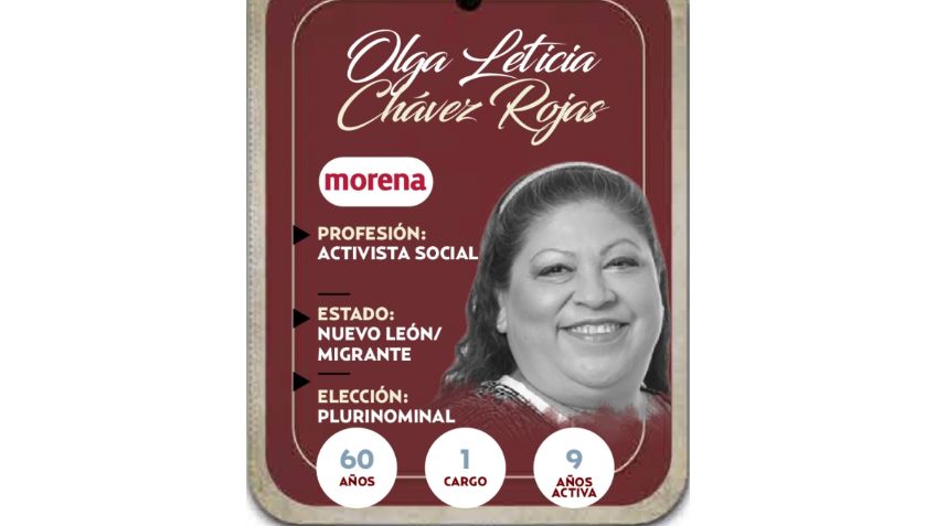 ¿Quién es Olga Leticia Chávez Rojas, conoce a la próxima diputada?