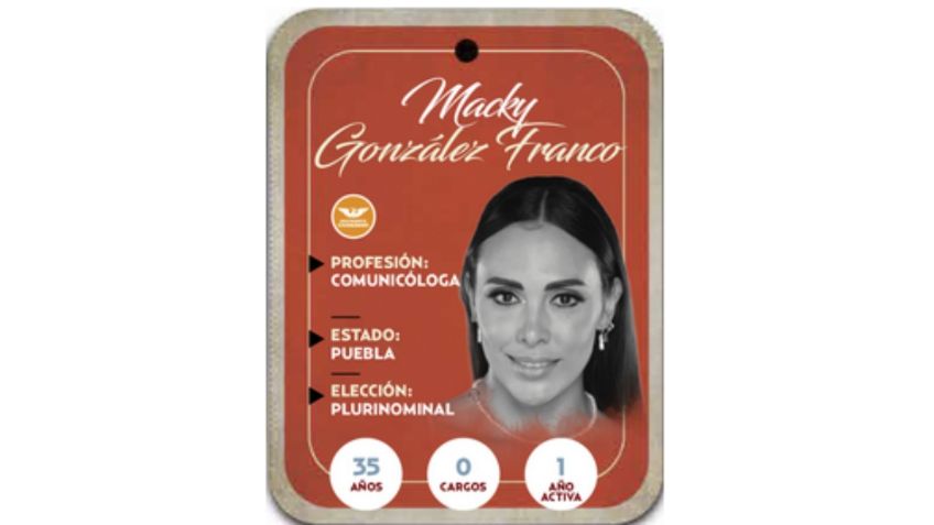 ¿Quién es Macky González Franco? Diputada por Representación Proporcional de MC