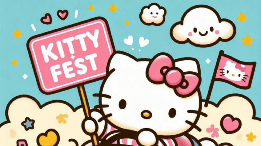 Festival Hello Kitty en CDMX, el lugar perfecto para encontrar útiles escolares de la famosa gatita