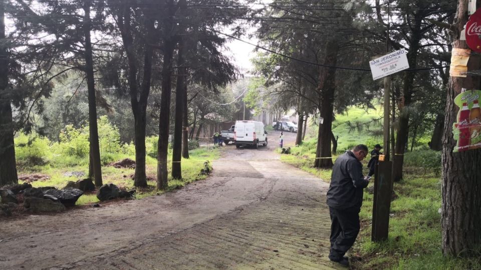 Los cuerpos fueron encontrados semi calcinados en un paraje de Topilejo.