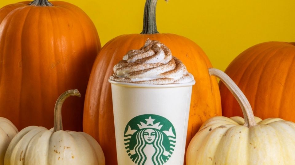 Las cinco bebidas pumkin estarán disponibles en todas las sucursales de Starbucks