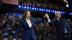 Kamala Harris y Tim Walz se presentaron así oficialmente ante votantes, a sólo tres meses de elecciones