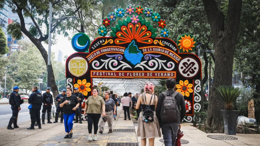 Festival de las Flores de Verano: fechas, horarios y todo lo que debes saber sobre las plantas en Paseo de Reforma