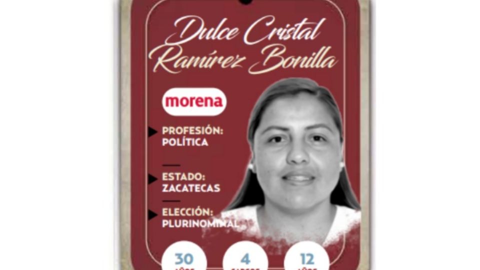 Dulce Cristal Ramírez Bonilla ha ocupado un total de 4 cargos públicos