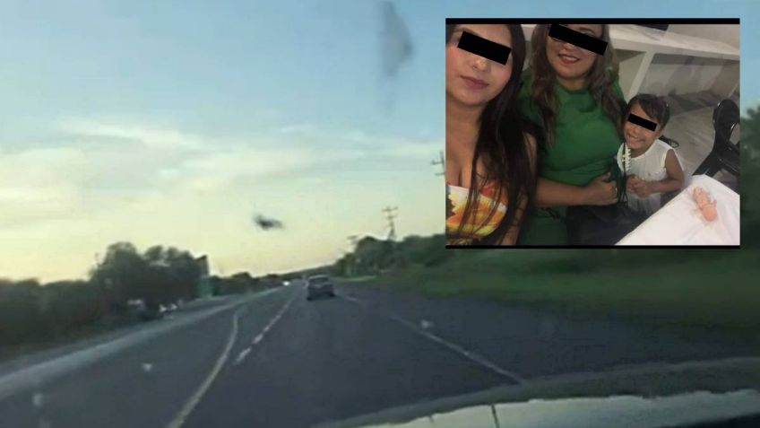 IMÁGENES FUERTES: madre publica VIDEO minutos antes de morir junto con sus 2 hijas en accidente carretero