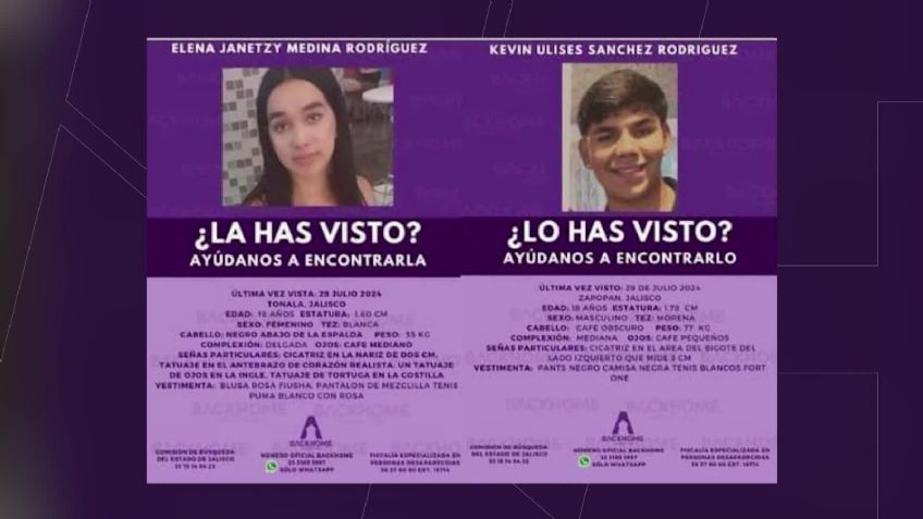 Kevin Ulises es localizado con vida, horas después de su prima Elena Janetzy