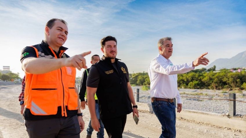 Samuel García supervisa avance de obra del Par Vial en Morones-Constitución