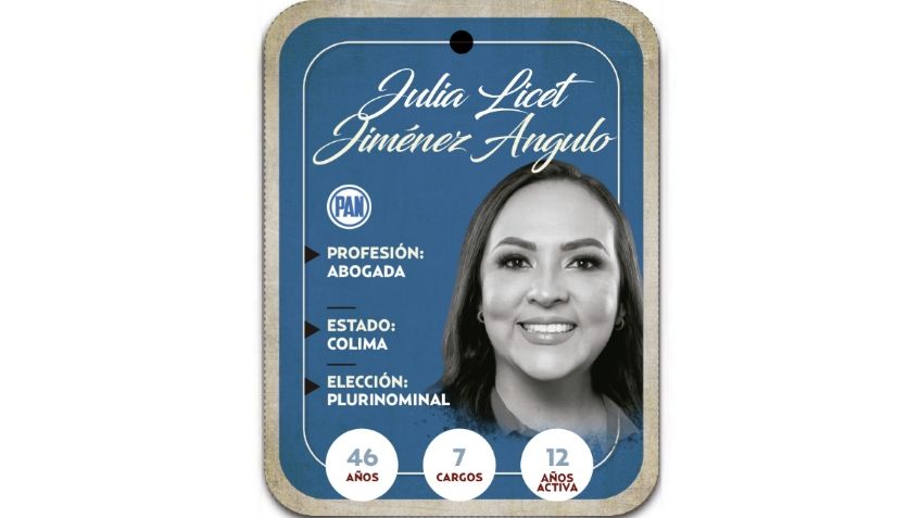 ¿Quién es Julia Licet Jiménez Angulo? Diputada por vía plurinominal del PAN