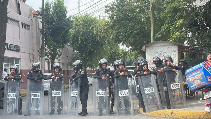 Rescatan a presunto ladrón de ser linchado