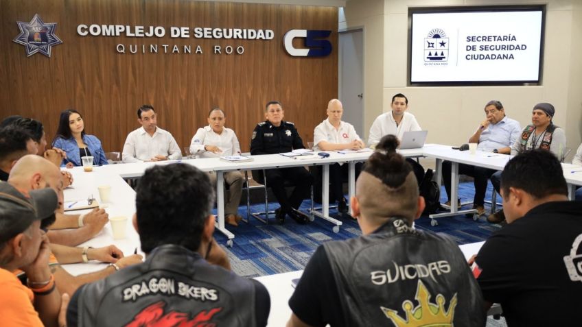 Gobierno de Quintana Roo y motociclistas llegan a acuerdo por Ley Chaleco