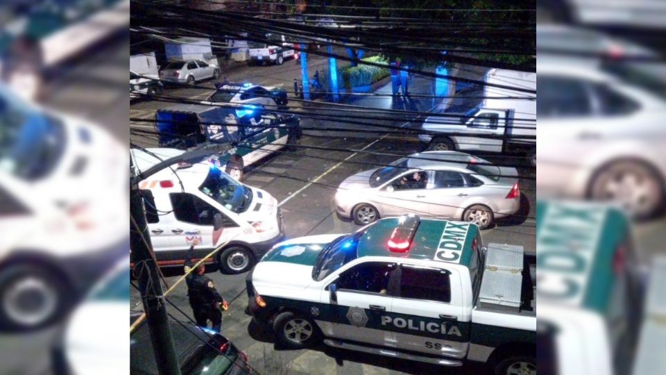 La balacera generó una intensa movilización policiaca.