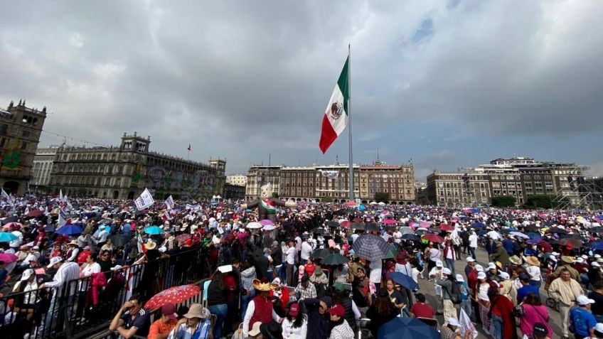 Sexto informe de AMLO: FOTOS de los momentos clave en el Zócalo capitalino