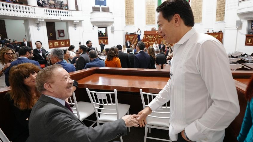 Asiste Mario Delgado a la instalación del Congreso de la Ciudad de México