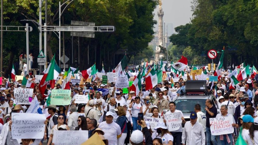 “Somos estudiantes, no somos acarreados”, marchan hoy 1 de septiembre contra la reforma Judicial